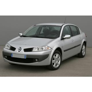 Spoguļu hroma uzlikas (2 gab., plastmasa) Renault Megane II 2004–2009 foto 2
