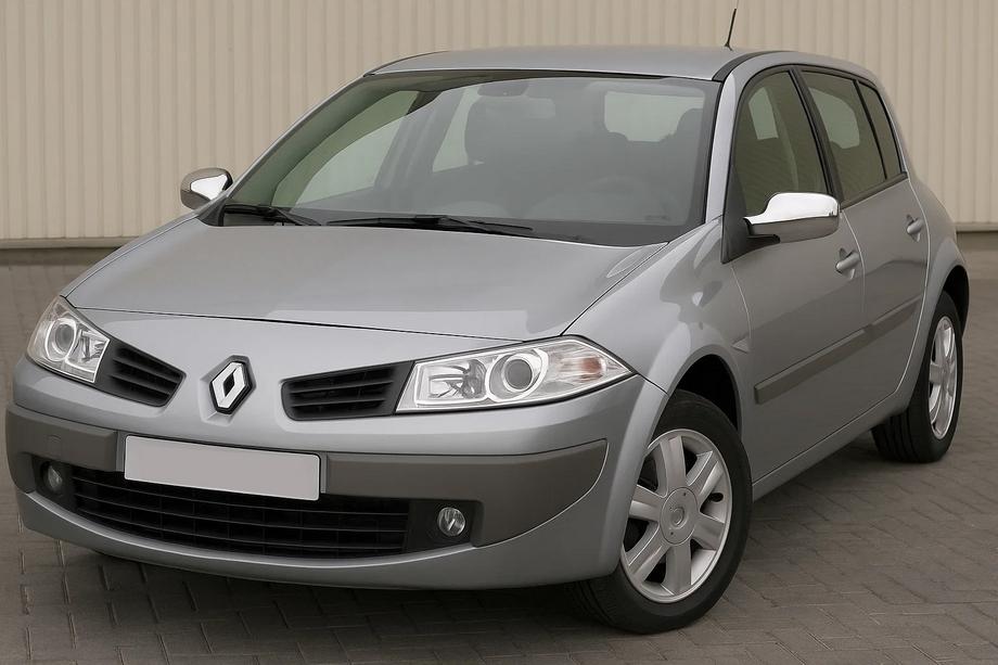 Renault Megane II 2004–2009 Spoguļu hroma uzlikas (2 gab., plastmasa) Image
