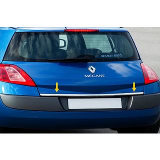 Bagāžnieka malas uzlika (nerūsējošā tērauda) Renault Megane II 2004–2009 foto 2