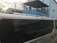 Renault Trafic 2015– Hromēti jumta reliņi Īsa, plastmasas balsti foto 5