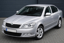 Skoda Octavia II A5 2006–2010 Spoguļu uzlikas (2 gab., nerūsējošais tērauds) Carmos - turku teras foto 1
