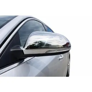 Spoguļu uzlikas (2 gab., nerūsējošais tērauds) Skoda Octavia II A5 2010–2013 foto 1