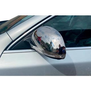 Spoguļu uzlikas (2 gab., nerūsējošais tērauds) Skoda Octavia II A5 2010–2013 foto 3