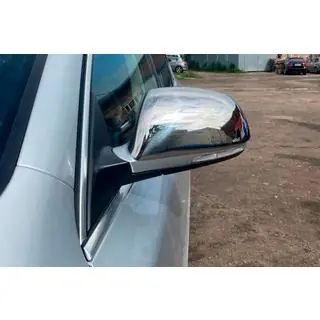 Spoguļu uzlikas (2 gab., nerūsējošais tērauds) Skoda Octavia II A5 2010–2013 foto 4