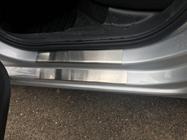 Skoda Rapid 2012–2019 Hroma sliekšņu uzlikas Натанико (8 gab., nerūsējošais tērauds) Premium - 3M līmlente, 0,8 mm foto 7
