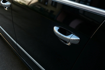 Skoda Superb 2009–2015 Durvju rokturu uzlikas (4 gab., nerūsējošais tērauds) foto 1