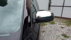 Skoda Fabia 2007–2014 Spoguļu uzlikas Carmos (2 gab., nerūsējošais tērauds) foto 1