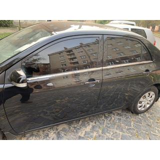 Ārējās logu apmales (4 gab., nerūsējošais tērauds) Toyota Corolla 2007–2013 foto 3