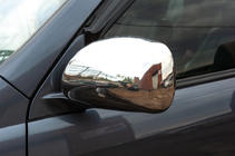 Toyota Land Cruiser Prado 120 2002–2009 Spoguļu uzlikas (2 gab., nerūsējošais tērauds) Carmos - turku teras foto 6
