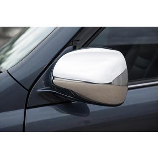 Spoguļu uzlikas (2 gab., nerūsējošais tērauds) Toyota Land Cruiser Prado 120 2002–2009 foto 1