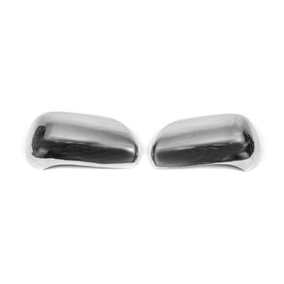 Spoguļu uzlikas (2 gab., nerūsējošais tērauds) Toyota Land Cruiser Prado 120 2002–2009 foto 3