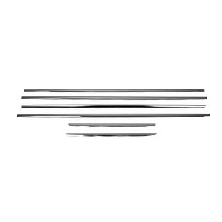 Logu apmales (6 gab., nerūsējošais tērauds) Toyota Land Cruiser Prado 150 2009–2023 foto 3