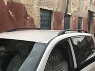 Toyota Rav 4 2006–2013 Melni turku jumta reliņi Īsā bāze, plastmasas kājiņas foto 7