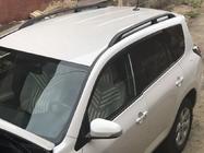 Toyota Rav 4 2006–2013 Melni turku jumta reliņi Īsā bāze, plastmasas kājiņas foto 8