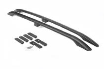 Toyota Rav 4 2006–2013 Melni turku jumta reliņi Īsā bāze, plastmasas kājiņas foto 13