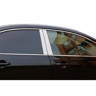 Durvju statņu uzlikas (6 gab., nerūsējošais tērauds) Honda Civic Sedan VIII 2006–2011 foto 2