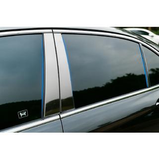 Durvju statņu uzlikas (6 gab., nerūsējošais tērauds) Honda Civic Sedan VIII 2006–2011 foto 1