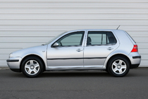 Volkswagen Golf 4 1997–2006 Ārējās logu apmales (4 gab., nerūsējošais tērauds) foto 1