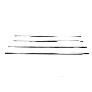 Ārējās logu apmales (4 gab., nerūsējošais tērauds) foto 3