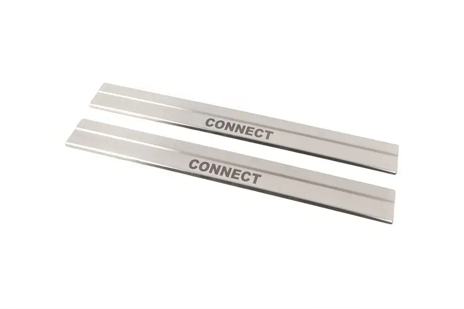 Ford Connect 2014–2021 Durvju sliekšņu uzlikas Carmos (2 gab., nerūsējošais tērauds) Image
