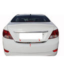 Hyundai Accent 2011–2017 Bagāžnieka malas uzlika (nerūsējošā tērauda) foto 3