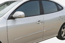 Hyundai Elantra (HD) 2006–2011 Durvju rokturu uzlikas (4 gab., nerūs.) Carmos - turku teras foto 1