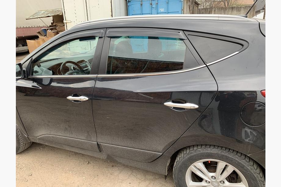 Hyundai IX-35 2010–2015 Logu apakšējās apdares līstes (6 gab., nerūsējošais tērauds) Image