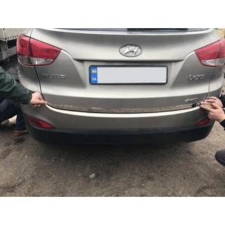 Bagāžnieka malas uzlika (nerūsējošā tērauda) Hyundai IX-35 2010–2015 foto 3