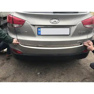 Bagāžnieka malas uzlika (nerūsējošā tērauda) foto 3