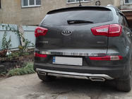 Kia Sportage 2010–2015 Bagāžnieka malas uzlika (nerūsējošā tērauda) foto 5
