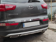 Kia Sportage 2010–2015 Bagāžnieka malas uzlika (nerūsējošā tērauda) foto 2