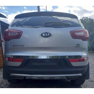 Bagāžnieka malas uzlika (nerūsējošā tērauda) Kia Sportage 2010–2015 foto 4