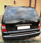 Mercedes ML W163 1997–2005 Uzlika virs numura zīmes (nerūsējošais tērauds) Carmos - turku teras foto 1