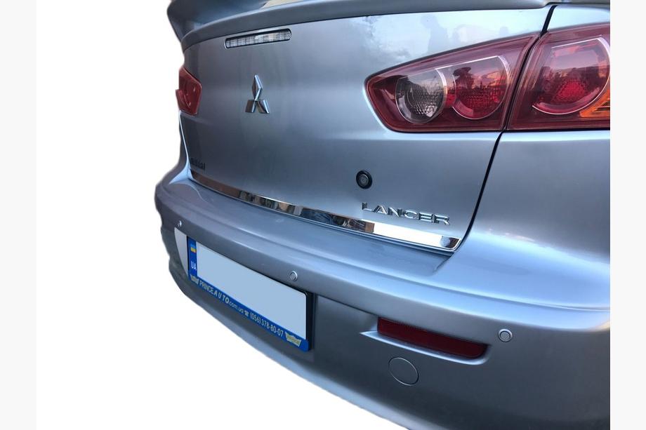 Mitsubishi Lancer X 2008– Bagāžnieka malas uzlika (nerūsējošais tērauds) Carmos - turku teras Image