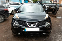 Nissan Juke 2010–2019 Uzlikas priekšējiem lukturiem (2 gab., nerūsējošais tērauds) foto 4