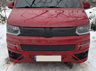 Volkswagen T5 2010–2015 Ziemas pārsegs apakšējam režģim foto 1