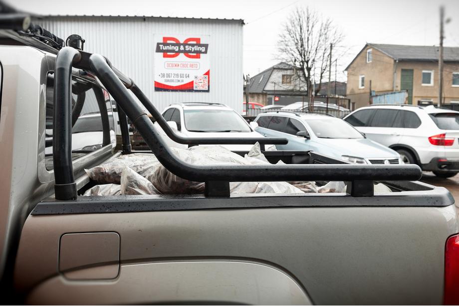 Volkswagen Amarok 2010–2022 Virsbūves loks (melns) 76 mm Image