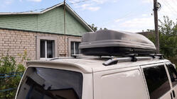 Volkswagen T4 Transporter 1990–2003 Jumta reliņi Skyport (matēti pelēki) Garā riteņu bāze foto 4