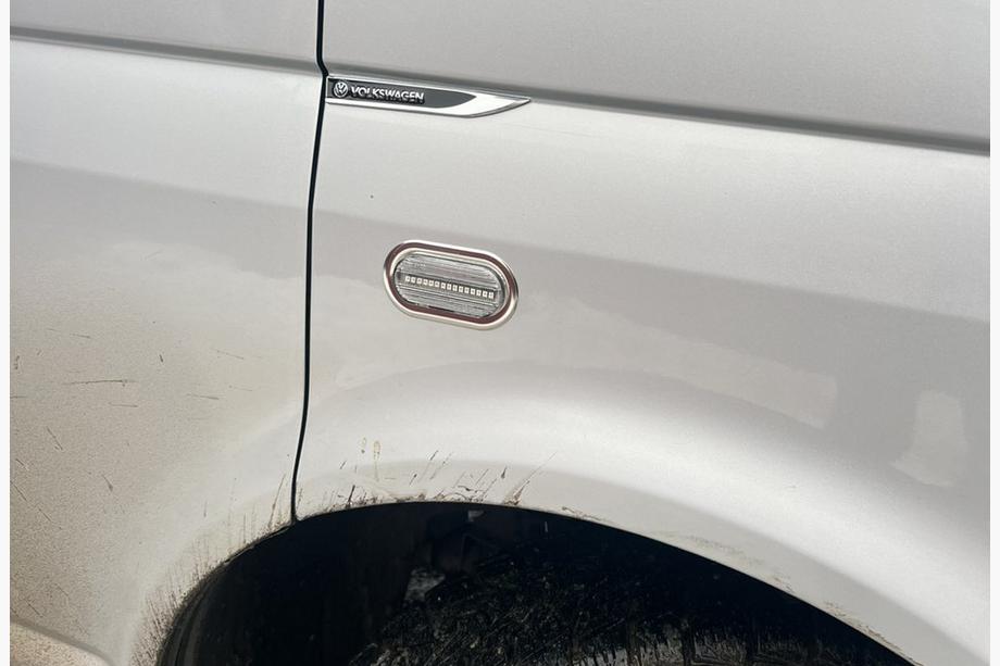 Volkswagen T5 2010–2015 Hroma uzlikas uz pagrieziena rādītājiem OmsaLine (2 gab., nerūsējošais tērauds) Foto 3