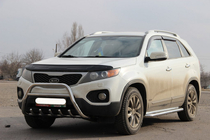 Kia Sorento II XM 2009–2014 Bullbar WT003 (nerūsējošais tērauds) foto 3