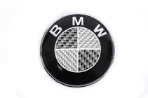 BMW 5. sērija E34 1988–1995 Karbona emblēma, Turcija (82 mm) foto 3