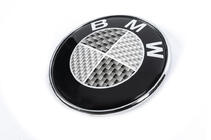 BMW 5. sērija E34 1988–1995 Karbona emblēma, Turcija (82 mm) foto 1
