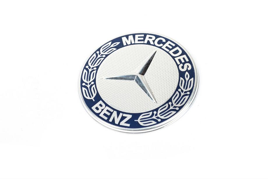 Mercedes Viano 2004–2014 Mercedes emblēma uz motora pārsega (pašlīmējoša uzlīme) Pašlīmējoša uzlīme Foto 2