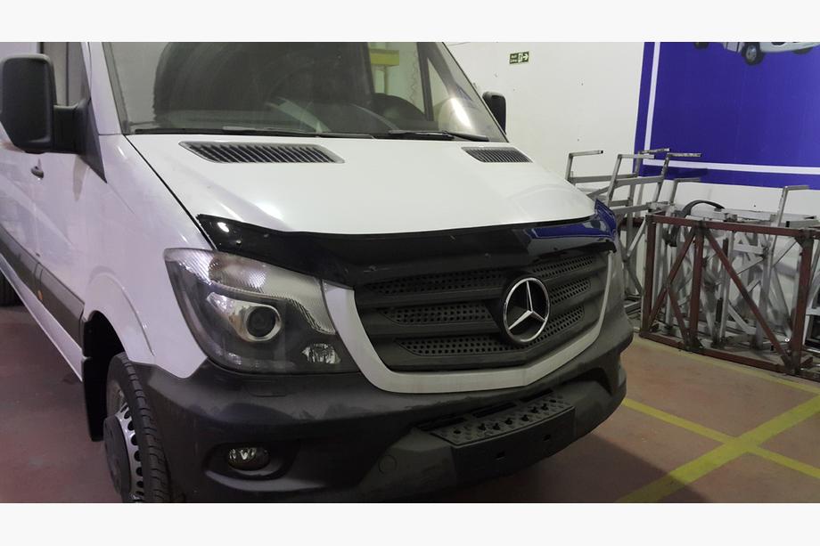 Mercedes Sprinter W906 2006–2018 Kapota deflektors 2013+ (V1, EuroCap) Foto 10