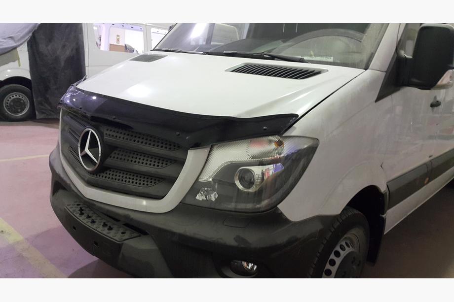 Mercedes Sprinter W906 2006–2018 Kapota deflektors 2013+ (V1, EuroCap) Foto 9
