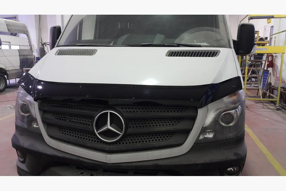 Mercedes Sprinter W906 2006–2018 Kapota deflektors 2013+ (V1, EuroCap) Foto 7