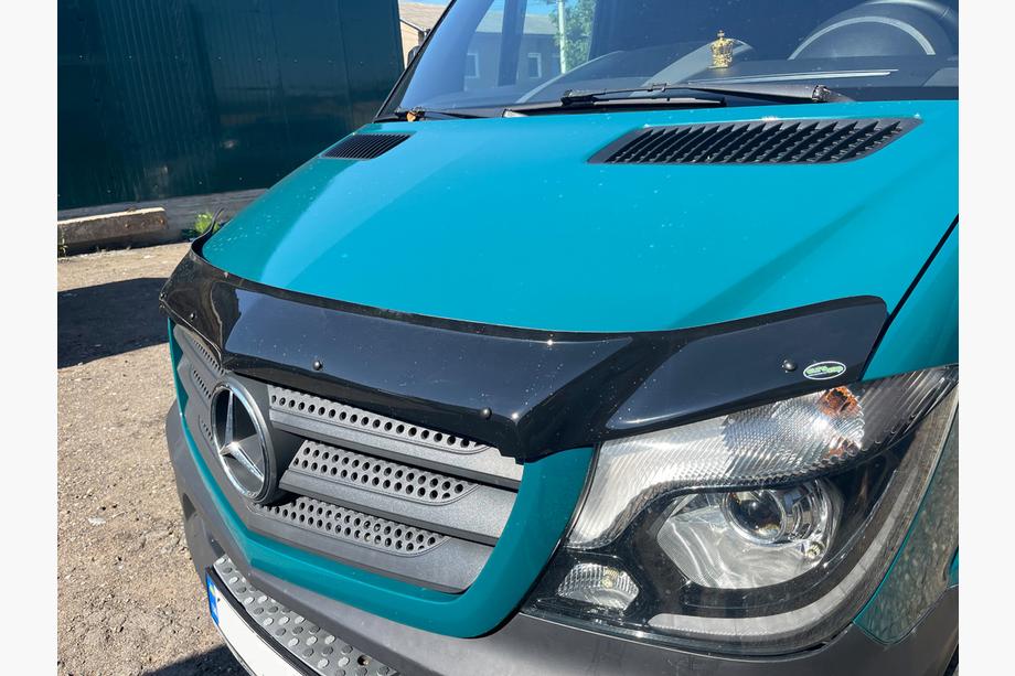 Mercedes Sprinter W906 2006–2018 Kapota deflektors 2013+ (V1, EuroCap) Foto 6