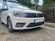 Volkswagen Caddy 2015–2020 Bampera aizsarguzlikas (3 gab., nerūsējošais tērauds) foto 4