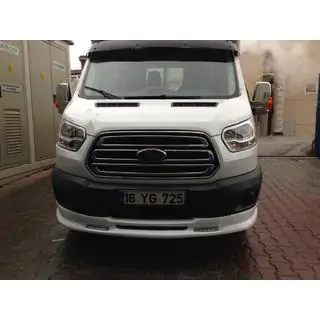 Priekšējā bampera lūpas spoilers Ince (2014-2019, krāsošanai) Ford Transit 2014– foto 1