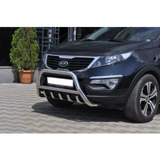 Bullbar WT003 (nerūsējošais tērauds) Kia Sportage 2010–2015 foto 3
